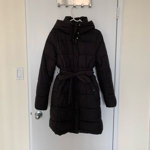 Black Hm Mama Puffer Coat 